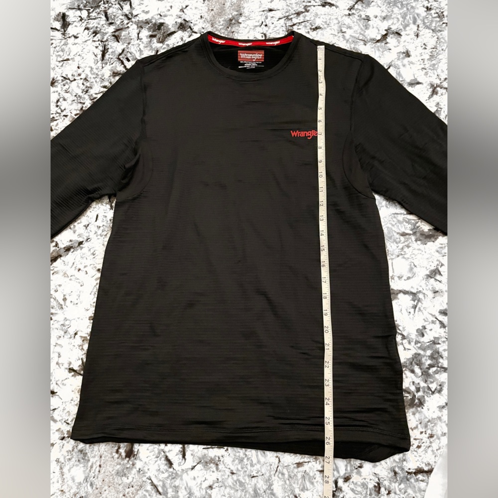 Wrangler long sleeves black shirt
